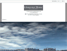 Tablet Screenshot of gloucesterhouseweymouth.co.uk